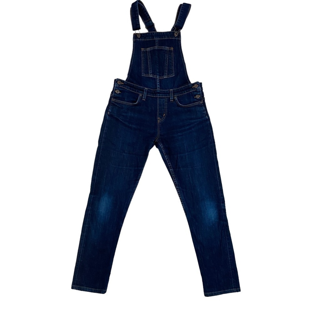 Naked & Famous jeans denim overalls blue denim small or medium